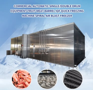 Product loading layout during freezing