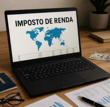 COMO DECLARAR IMPOSTO DE RENDA SOBRE RENDIMENTOS RECEBIDOS DO EXTERIOR EM 2025