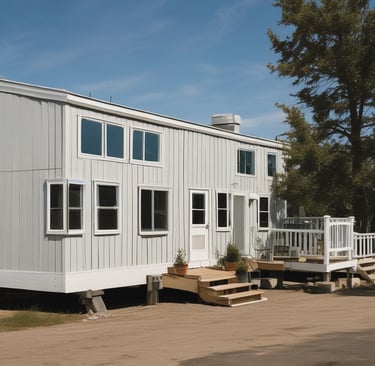 a wooden table with a few antique objects on it