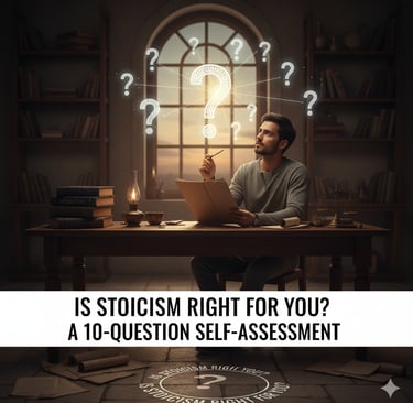  10 questions to discover if Stoicism is the right path for resilience, growth, and peace of mind.