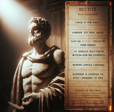 Real life examples of stoicism