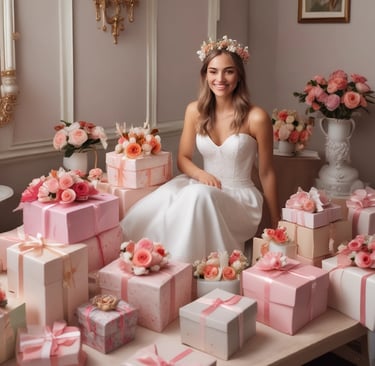 woman wearing headdress near two womens closeup photography