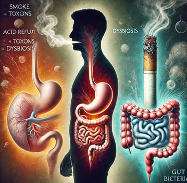 Effets du tabac sur la sphÚre digestive et ostéopathie