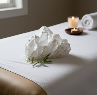 Agua de Cuarzo Blanco para Purificación