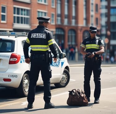 black blue and yellow textile