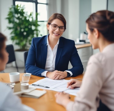 photo of white staircase