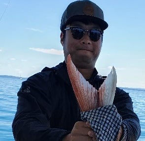 Biggest ever snapper caught on Riko Riko