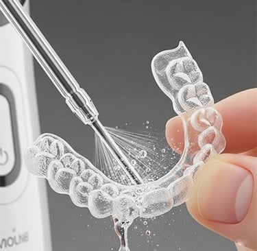 nettoyage gouttière dentaire hygiene-precision.com