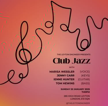 Flyer for a previous gig