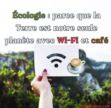 slogan affiche sensibilisation ecologie