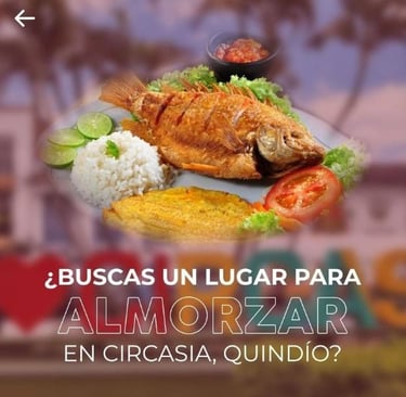 buscas almuerzo Restaurante Mexicolomiba Circasia Quindio