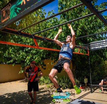 hombre haciendo carrera ocr