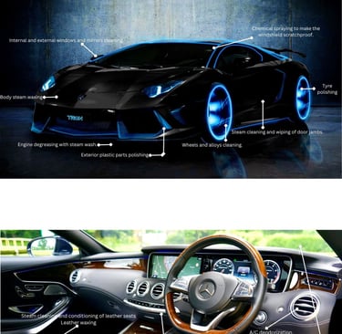 Exterior services Kochi car detailing services