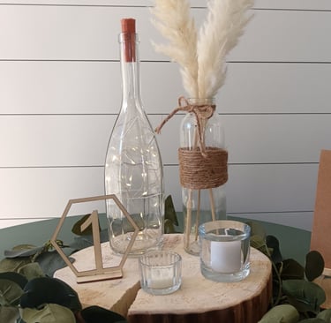 bouteille lumineuse
