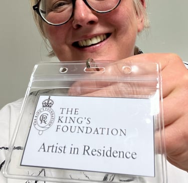 Karen Edwards Artist in Residence at Dumfries House