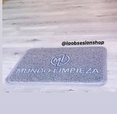 Felpudo personalizado con logo mayorista limpieza