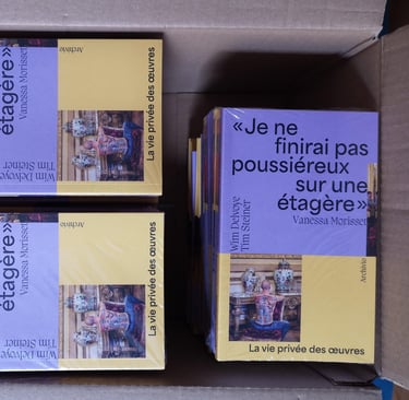 Exemplaires de "Je ne finirai pas poussiéreux sur une étagère de Vanessa Morisset 