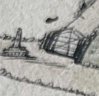 Sketch of the Bredon Obelisk, 1810