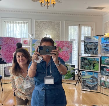 Heintzman House Francis Room - Artwork on display