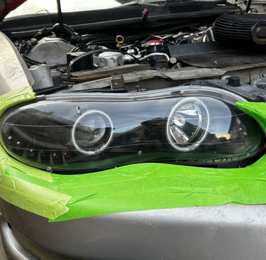 1996 Chevrolet Camaro clear headlights