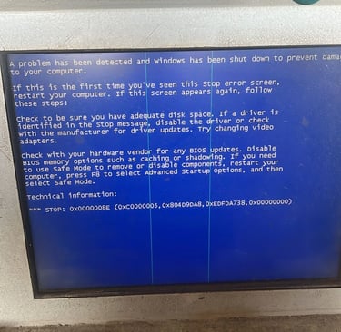 Hypertherm cnc hard disk hatası, hypertherm cnc plazma teknik servis, hard disk tamiri