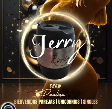 Flyer festejemos a Jerry anfitrion de nuestro club
