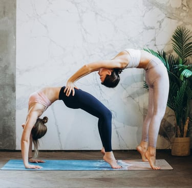 Flexibility classes for open shoulders and backbends