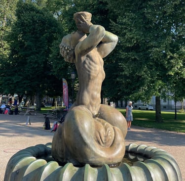 Vanesborg town, Sweden