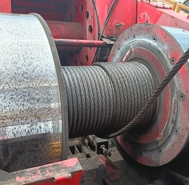 sistema de frenado automático para malacates por friccion de bandas