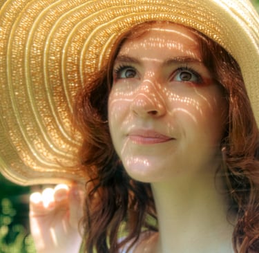 ethereal senior portrait, northern virginia photographer