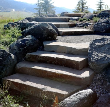 stone steps