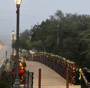 Old Town Helotes Pedestrian Bridge