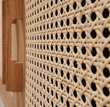 material detail of a door leaf