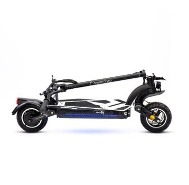 a scooter with a scooter attached to it