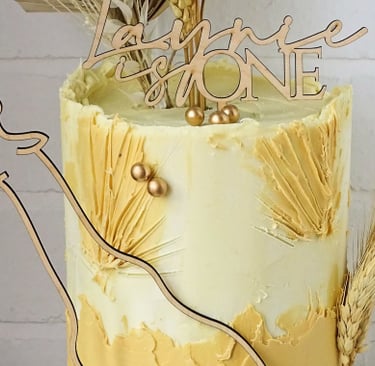 1st Birthday Cake for Oswestry customer
