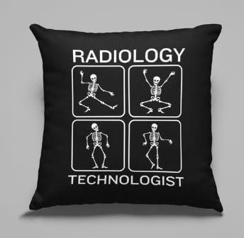 Rad Tech Throw Pillow