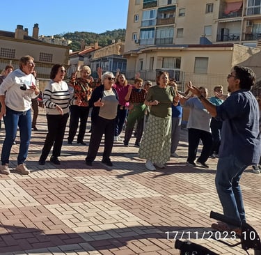 Taller Baile Mayores SomosBarrio