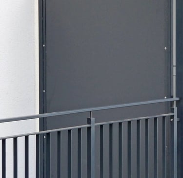 Trennwand als Sichtschutz