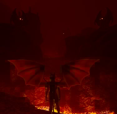 Preview Image of the 3D Platformer Game Project "Infernal Runner"