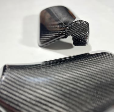 carcasas de retrovisores vw golf mk3 y seat ibiza 6k en fibra de carbono 