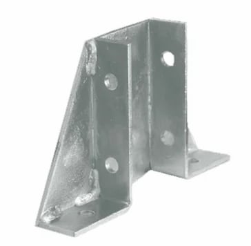 Sulvinor 6 hole gusset bracket mep strut channel