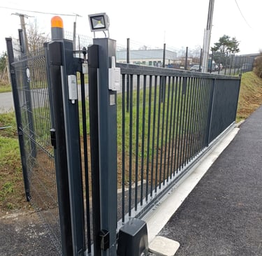 Portail industriel à Tours