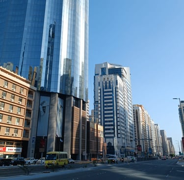 Skyline di Abu Dhabi