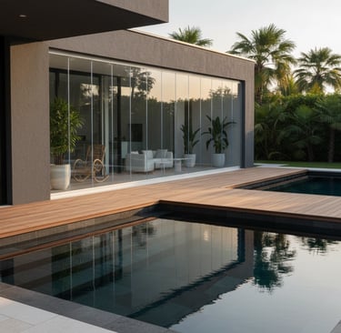 panora vetrate installazione villa trecastagni