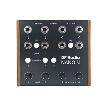NANO U Utility Module - envelope follower, signal boost, mix, attenuate, CV offset