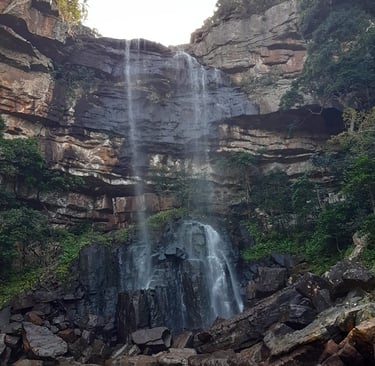 Leopard Rock Falls with a bit more water