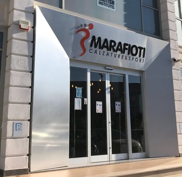 insegna calzature marafioti