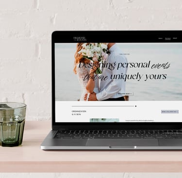 Diseño web Harmony Events