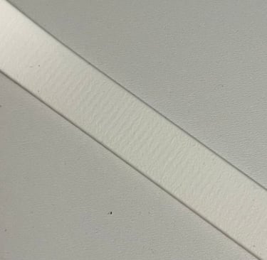 Farbmuster Biothane in weiß, Leine, Halsband, Maulkorb