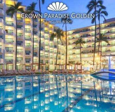 Hotel Crown Paradise Golden - viajes a puerto vallarta saliendo desde morelia